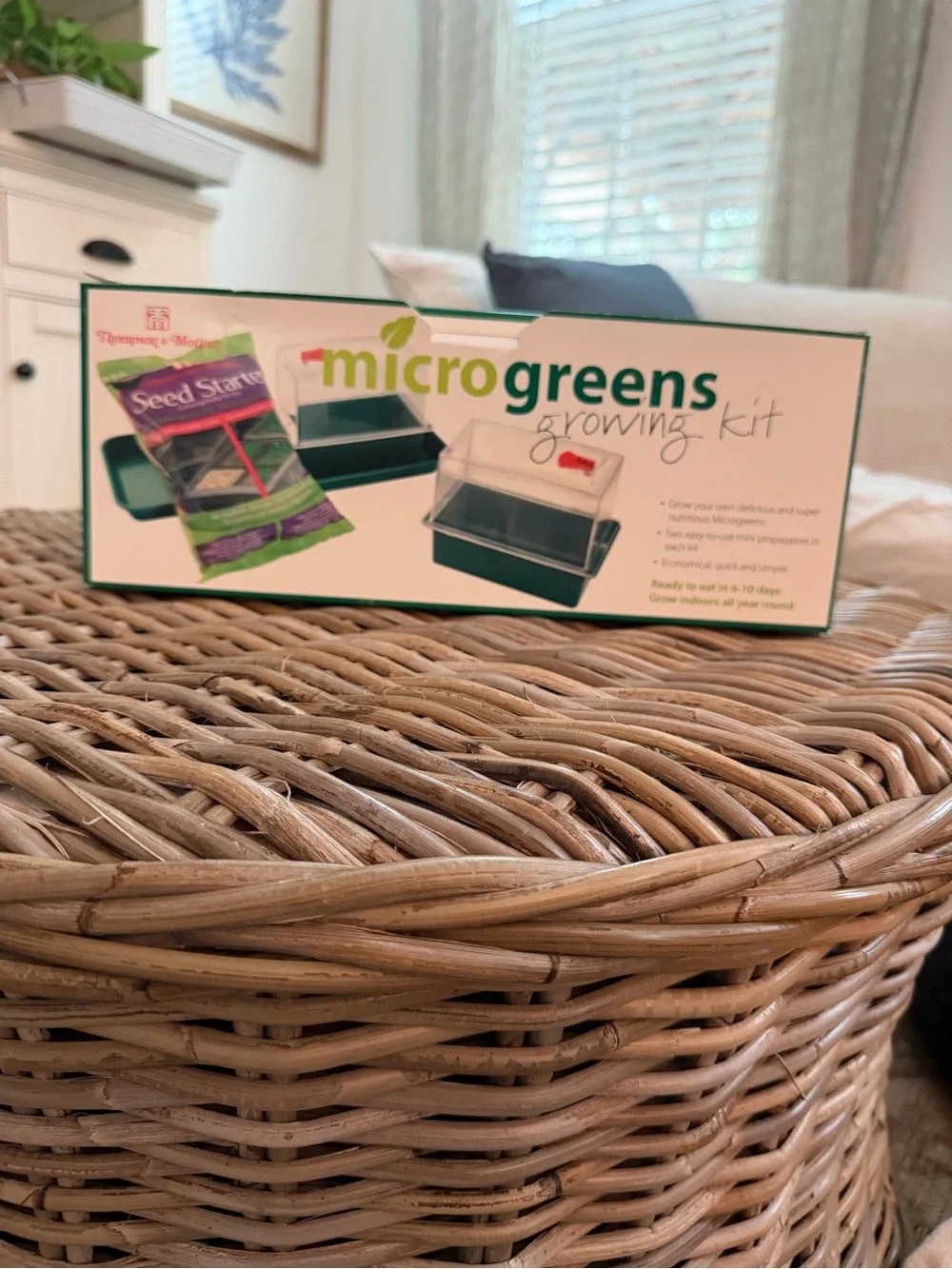 Micro-greens Microgreens Reusable Starter Growing Kit - New!
